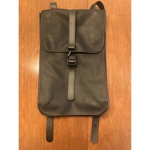 Rains Notion  Mini Waterproof Backpack/ Laptop Unisex Black Work/ Travel